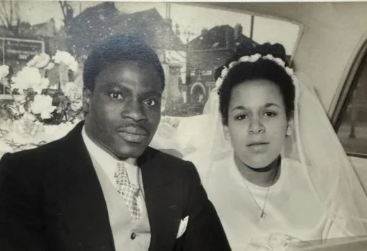 Photo de mariage de Théodore Guédé Rabet et Marie-Jeanne Smekens